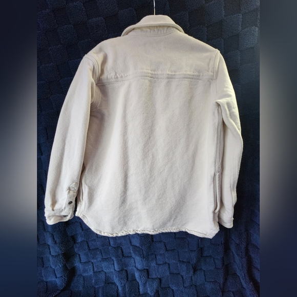 Carhartt Ivory Workshirt Jacket with Chest Pockets - Picture 6 of 10